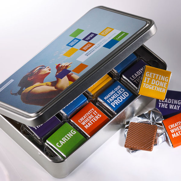 Chocoloade met eigen wikkel